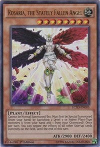Rosaria, the Stately Fallen Angel [LC5D-EN095] Ultra Rare | Exor Games Bridgewater