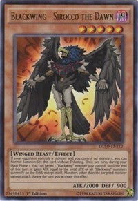 Blackwing - Sirocco the Dawn [LC5D-EN112] Ultra Rare | Exor Games Bridgewater