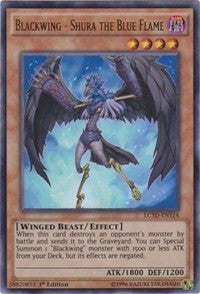 Blackwing - Shura the Blue Flame [LC5D-EN114] Ultra Rare | Exor Games Bridgewater