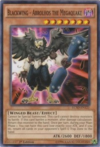 Blackwing - Abrolhos the Megaquake [LC5D-EN125] Common | Exor Games Bridgewater