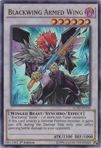 Blackwing Armed Wing [LC5D-EN133] Ultra Rare | Exor Games Bridgewater