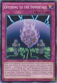 Offering to the Immortals [LC5D-EN160] Common | Exor Games Bridgewater