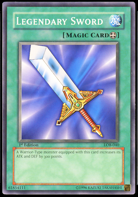 Legendary Sword [LOB-040] Common | Exor Games Bridgewater