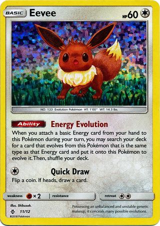 Eevee (11/12) [McDonald's Promos: 2018 Collection] | Exor Games Bridgewater