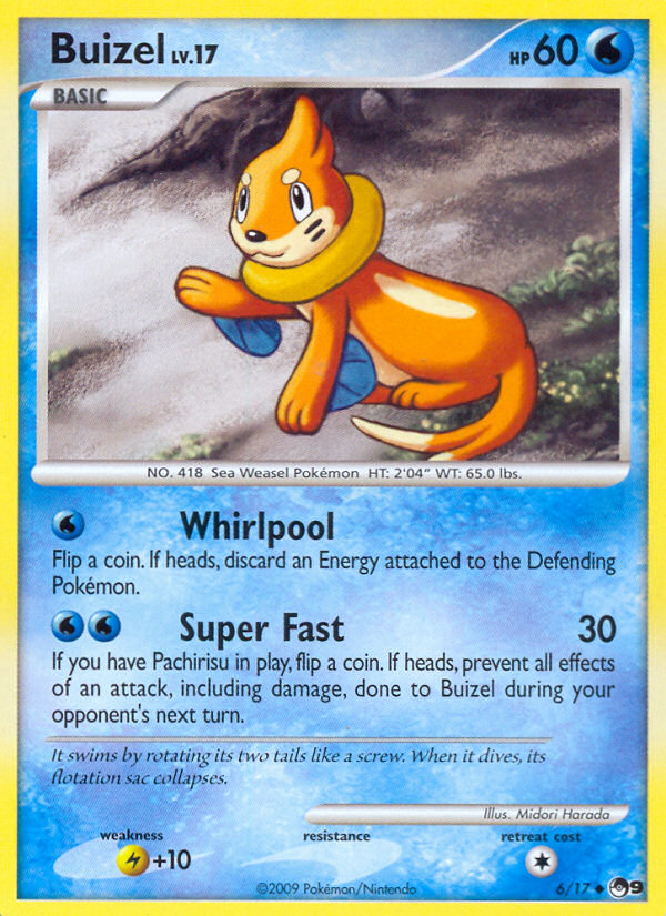 Buizel (6/17) [POP Series 9] | Exor Games Bridgewater