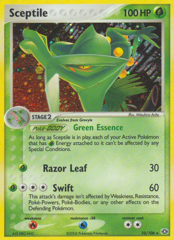 Sceptile (10/106) [EX: Emerald] | Exor Games Bridgewater