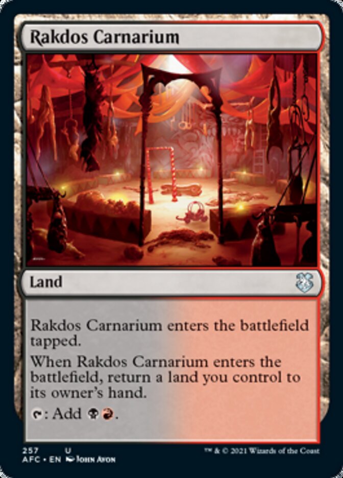 Rakdos Carnarium [Dungeons & Dragons: Adventures in the Forgotten Realms Commander] | Exor Games Bridgewater