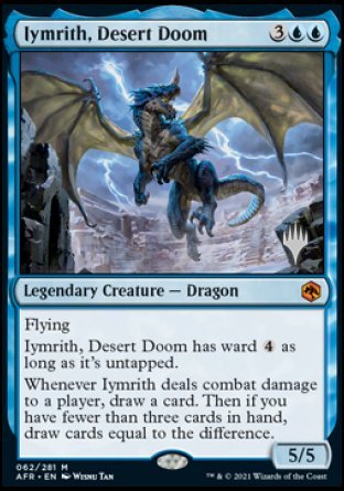 Iymrith, Desert Doom (Promo Pack) [Dungeons & Dragons: Adventures in the Forgotten Realms Promos] | Exor Games Bridgewater