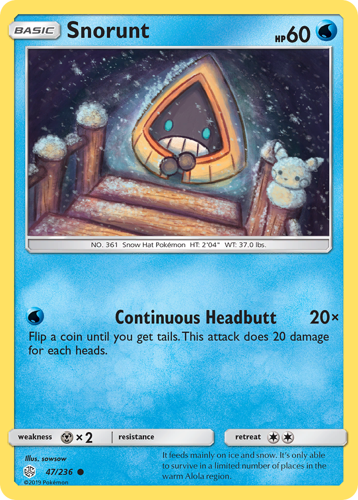 Snorunt (47/236) [Sun & Moon: Cosmic Eclipse] | Exor Games Bridgewater