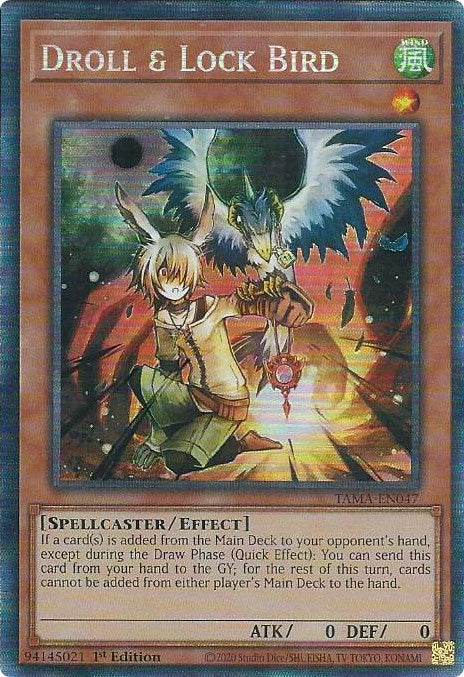 Droll & Lock Bird [TAMA-EN047] Collector's Rare | Exor Games Bridgewater