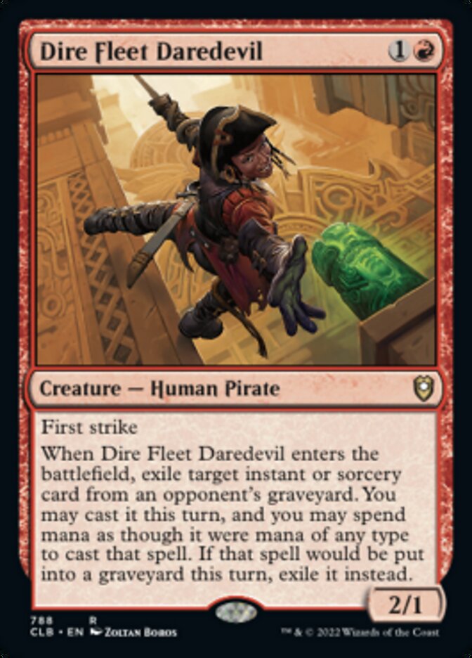 Dire Fleet Daredevil [Commander Legends: Battle for Baldur's Gate] | Exor Games Bridgewater