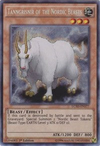 Tanngrisnir of the Nordic Beasts [LC5D-EN177] Secret Rare | Exor Games Bridgewater