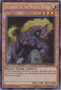 Guldfaxe of the Nordic Beasts [LC5D-EN178] Secret Rare | Exor Games Bridgewater