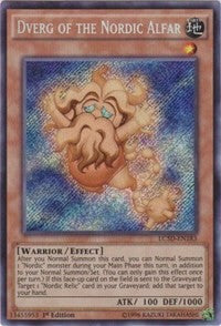 Dverg of the Nordic Alfar [LC5D-EN183] Secret Rare | Exor Games Bridgewater