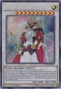 Odin, Father of the Aesir [LC5D-EN191] Secret Rare | Exor Games Bridgewater