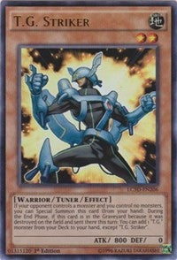 T.G. Striker [LC5D-EN206] Ultra Rare | Exor Games Bridgewater