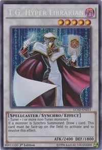 T.G. Hyper Librarian [LC5D-EN211] Secret Rare | Exor Games Bridgewater