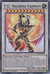 T.G. Halberd Cannon [LC5D-EN216] Super Rare | Exor Games Bridgewater