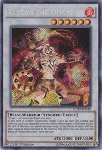 Vulcan the Divine [LC5D-EN249] Secret Rare | Exor Games Bridgewater