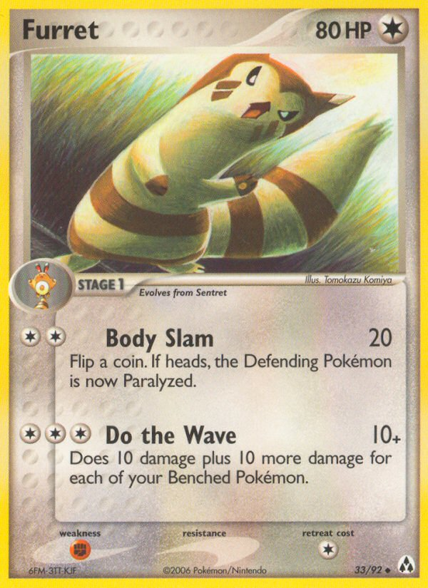 Furret (33/92) [EX: Legend Maker] | Exor Games Bridgewater