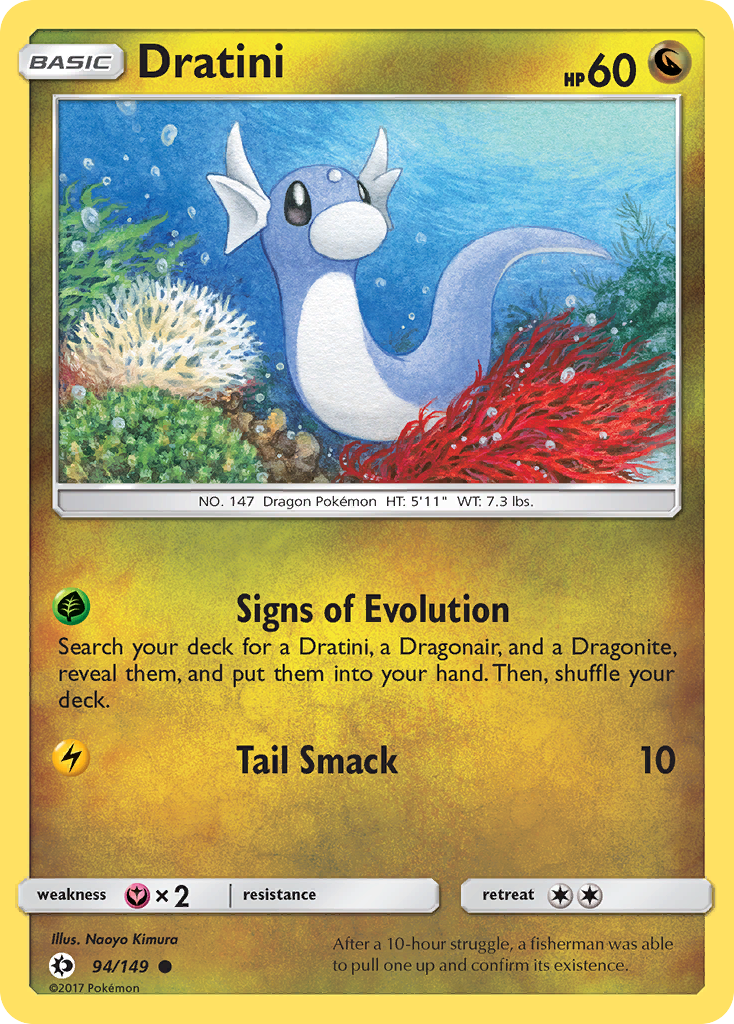 Dratini (94/149) [Sun & Moon: Base Set] | Exor Games Bridgewater