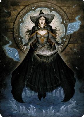 Tasha, the Witch Queen Art Card (76) [Commander Legends: Battle for Baldur's Gate Art Series] | Exor Games Bridgewater