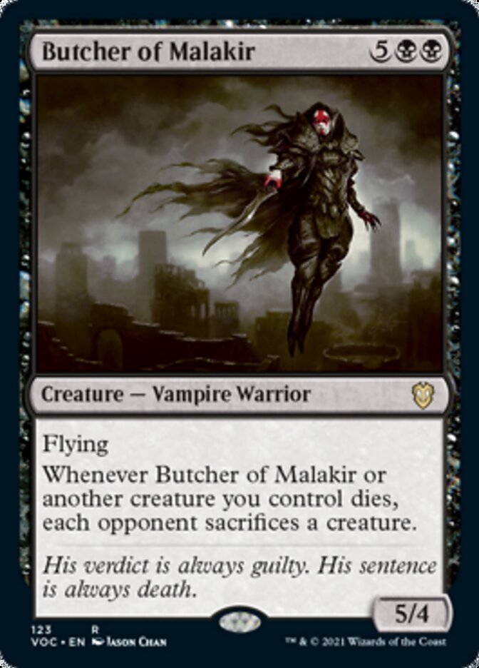 Butcher of Malakir [Innistrad: Crimson Vow Commander] | Exor Games Bridgewater