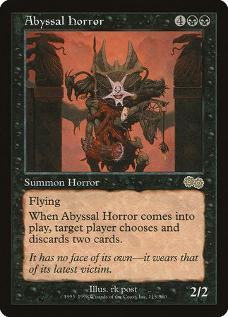 Abyssal Horror [Urza's Saga] | Exor Games Bridgewater