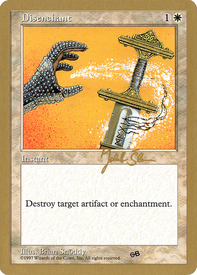 Disenchant (Jakub Slemr) (SB) [World Championship Decks 1997] | Exor Games Bridgewater