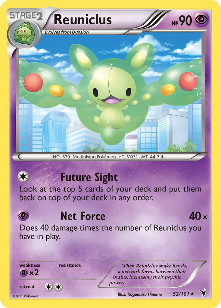 Reuniclus (52/101) [Black & White: Noble Victories] | Exor Games Bridgewater