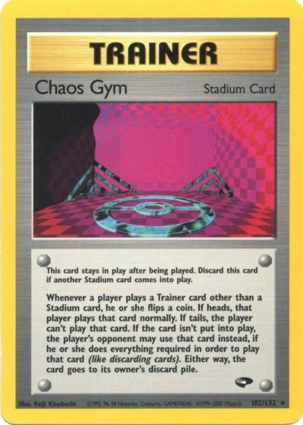 Chaos Gym (102/132) [Gym Challenge Unlimited] | Exor Games Bridgewater