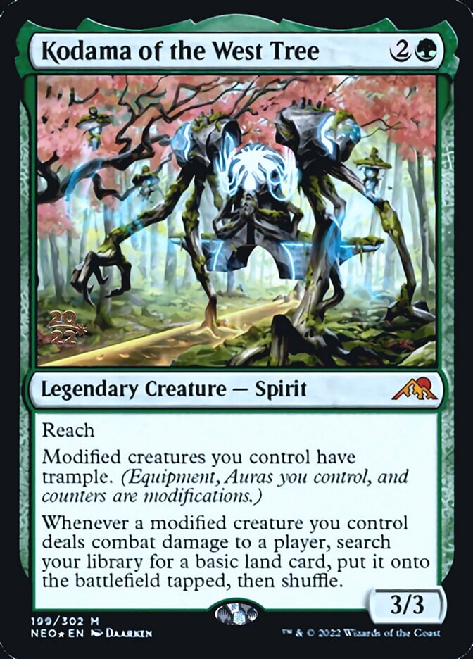 Kodama of the West Tree [Kamigawa: Neon Dynasty Prerelease Promos] | Exor Games Bridgewater