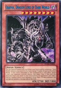 Grapha, Dragon Lord of Dark World (Blue) [DL18-EN006] Rare | Exor Games Bridgewater