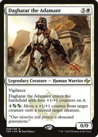 Daghatar the Adamant [Fate Reforged Promos] | Exor Games Bridgewater