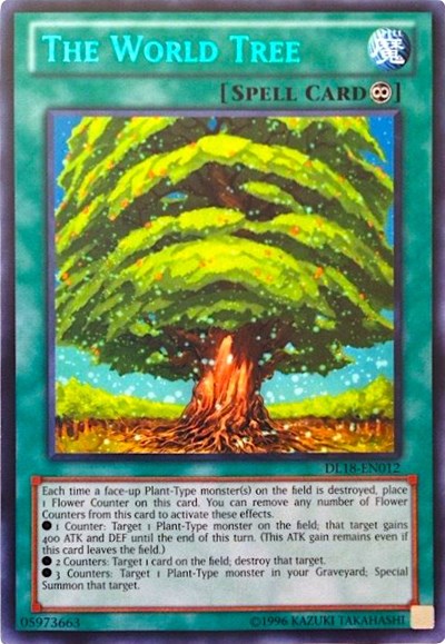 The World Tree (Green) [DL18-EN012] Rare | Exor Games Bridgewater