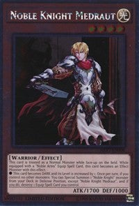 Noble Knight Medraut [NKRT-EN006] Platinum Rare | Exor Games Bridgewater