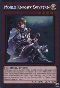 Noble Knight Drystan [NKRT-EN008] Platinum Rare | Exor Games Bridgewater