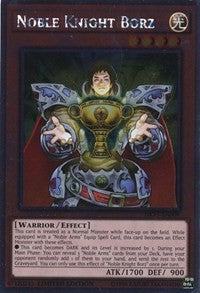 Noble Knight Borz [NKRT-EN009] Platinum Rare | Exor Games Bridgewater