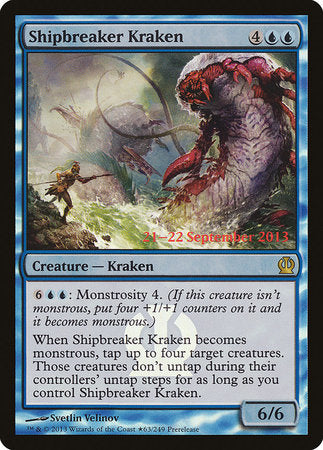 Shipbreaker Kraken [Theros Promos] | Exor Games Bridgewater