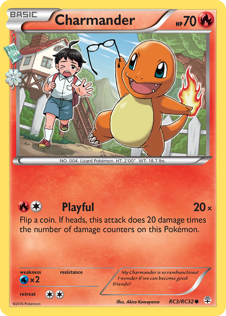 Charmander (RC3/RC32) [XY: Generations] | Exor Games Bridgewater