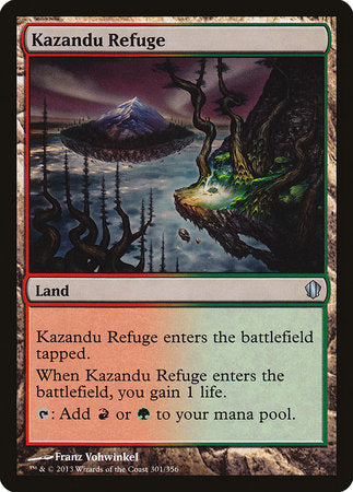 Kazandu Refuge [Commander 2013] | Exor Games Bridgewater