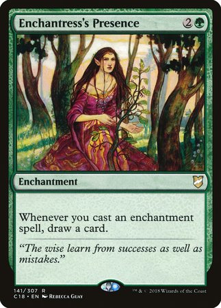 Enchantress's Presence [Commander 2018] | Exor Games Bridgewater