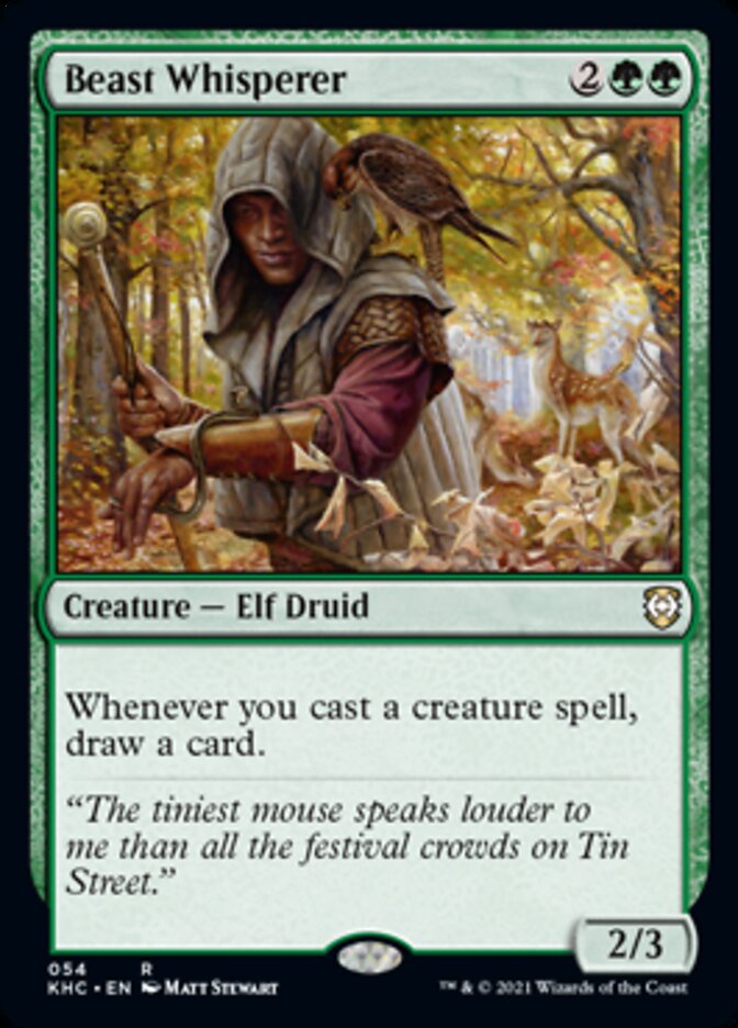 Beast Whisperer [Kaldheim Commander] | Exor Games Bridgewater