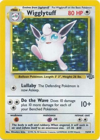 Wigglytuff (16/64) [Jungle Unlimited] | Exor Games Bridgewater