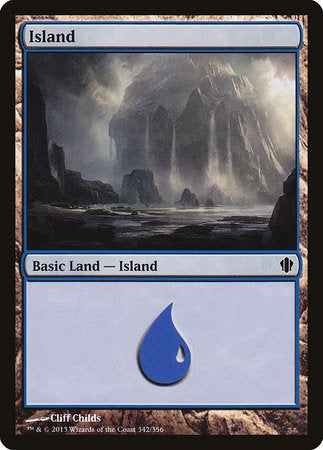 Island (342) [Commander 2013] | Exor Games Bridgewater