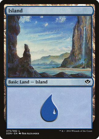 Island (75) [Duel Decks: Speed vs. Cunning] | Exor Games Bridgewater