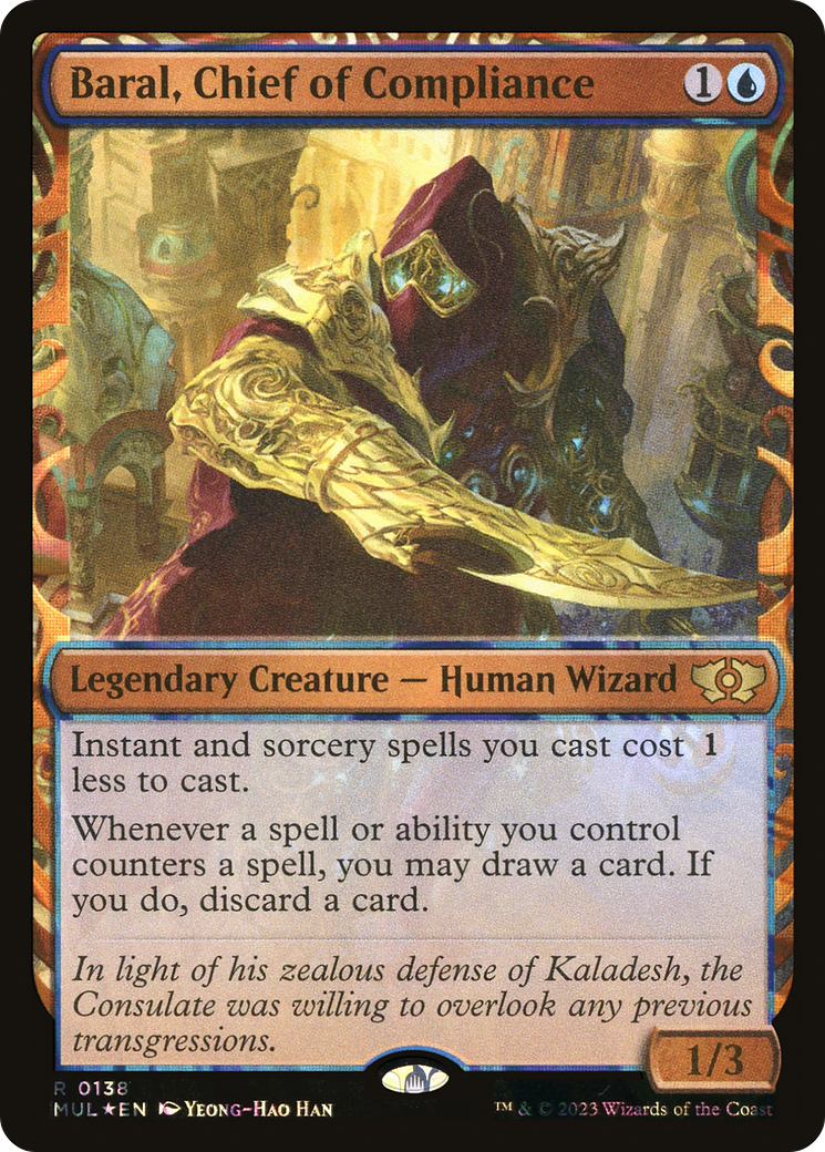Baral, Chief of Compliance (Halo Foil) [Multiverse Legends] | Exor Games Bridgewater