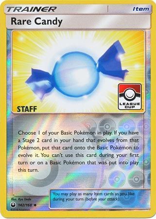 Rare Candy (142/168) (League Promo Staff) [Sun & Moon: Celestial Storm] | Exor Games Bridgewater