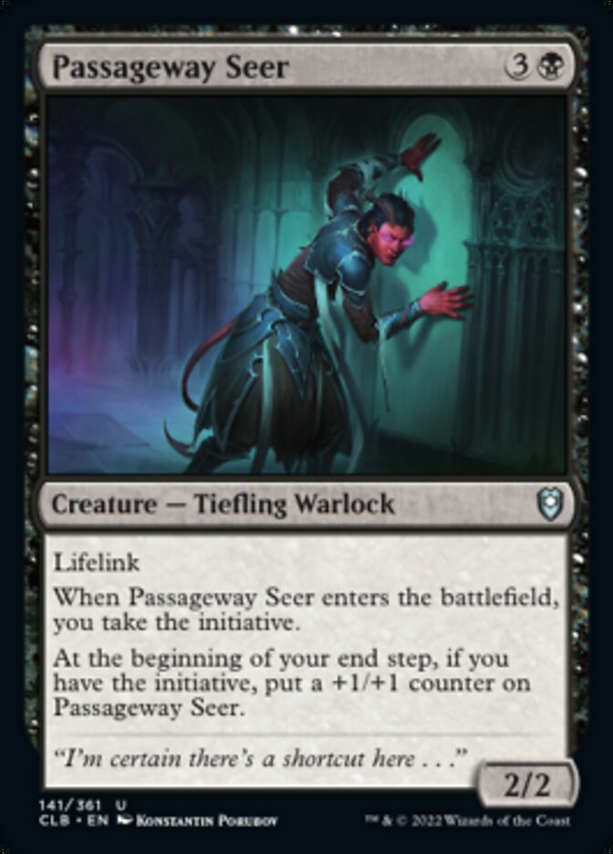 Passageway Seer [Commander Legends: Battle for Baldur's Gate] | Exor Games Bridgewater