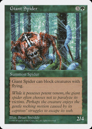 Giant Spider [Fifth Edition] | Exor Games Bridgewater